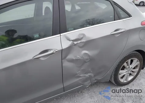 2013 Hyundai Elantra Gt из США, поврежденный, VIN KMHD35LE9DU126347